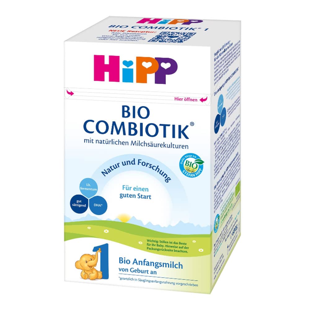 HiPP Stage 1 Organic BIO Combiotik Formula - Healthier Baby Living